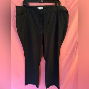 Dress pants, gray, boot cut